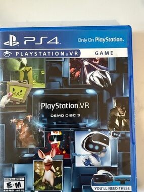Sony PlayStation VR Demo Disc 3 - Black and Blue